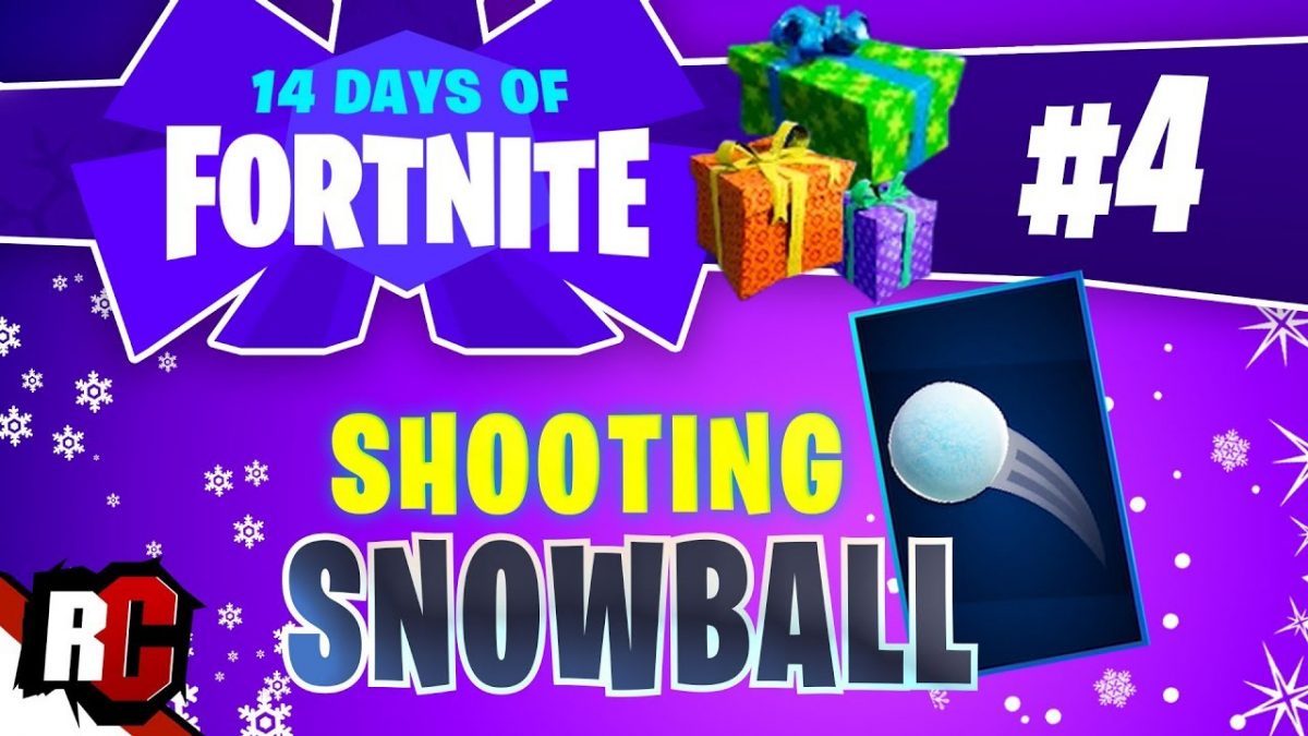 How to Make Snowballs in Fortnite Chapter 4 Season 1