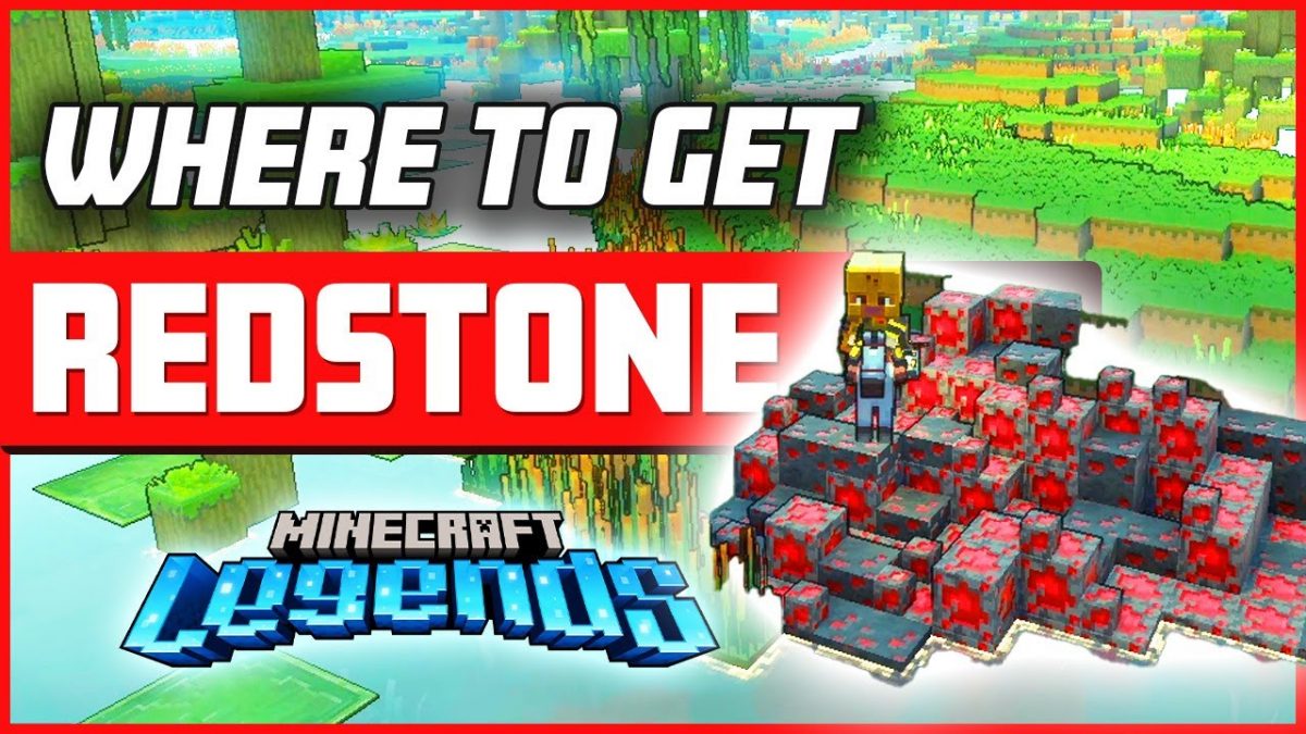 Where to Find More Redstone in Minecraft Legends